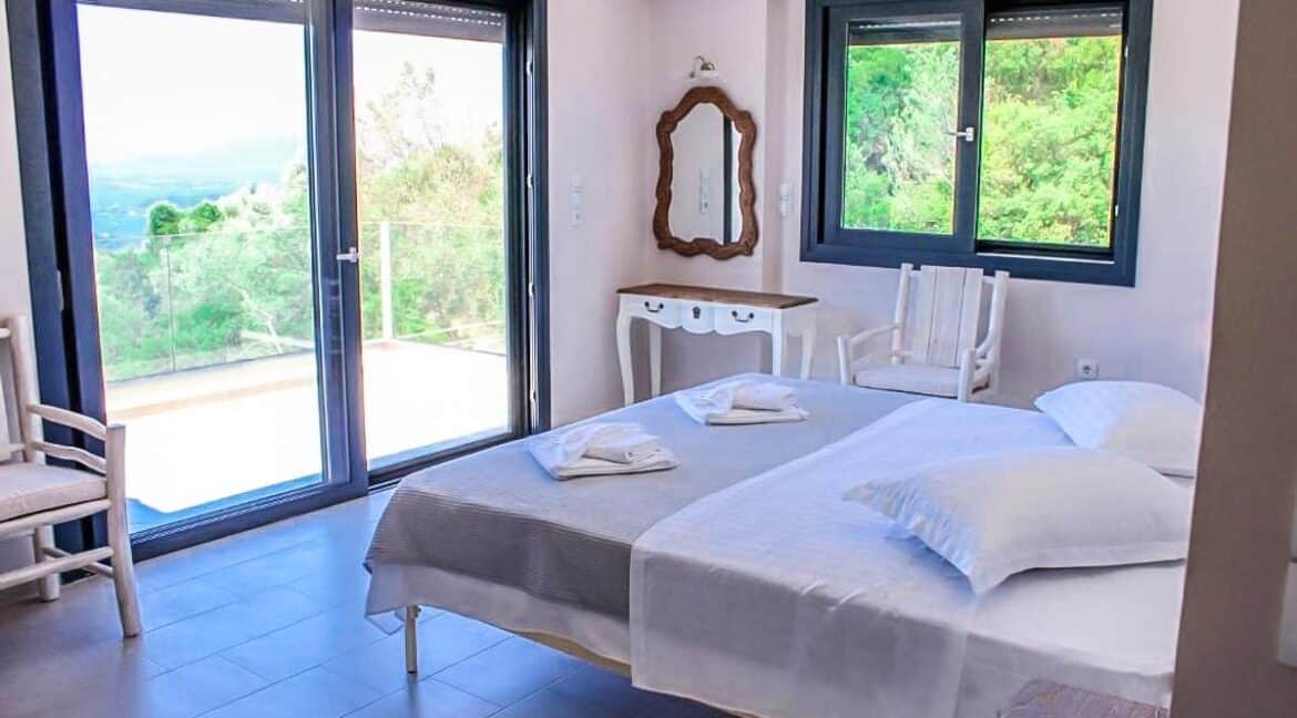 Real Estate Lefkada, Villa in Lefkada with panoramic sea view, New Built villa at Nydri Lefkada 10