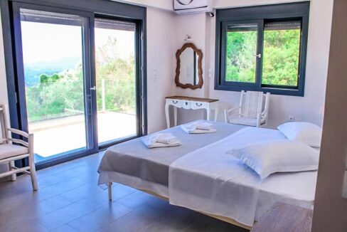 Real Estate Lefkada, Villa in Lefkada with panoramic sea view, New Built villa at Nydri Lefkada 10