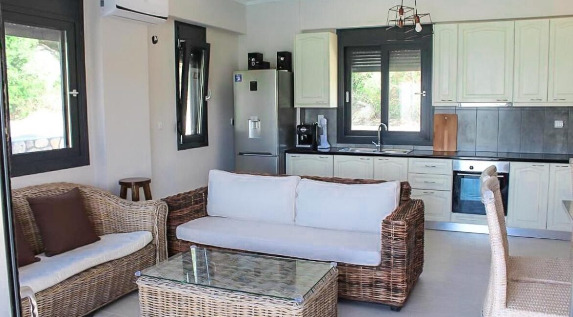Real Estate Lefkada, Villa in Lefkada with panoramic sea view, New Built villa at Nydri Lefkada 16