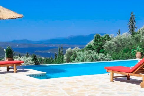 Real Estate Lefkada, Villa in Lefkada with panoramic sea view, New Built villa at Nydri Lefkada 20