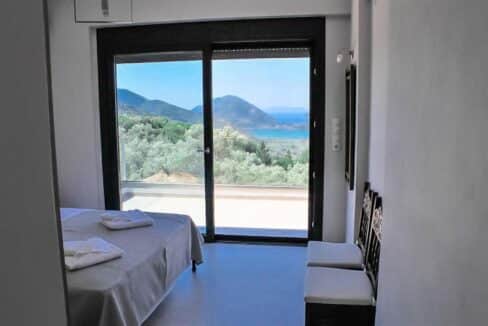 Real Estate Lefkada, Villa in Lefkada with panoramic sea view, New Built villa at Nydri Lefkada 5