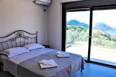 Real Estate Lefkada, Villa in Lefkada with panoramic sea view, New Built villa at Nydri Lefkada 6