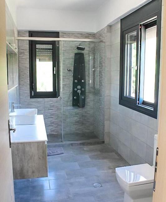 Real Estate Lefkada, Villa in Lefkada with panoramic sea view, New Built villa at Nydri Lefkada 7