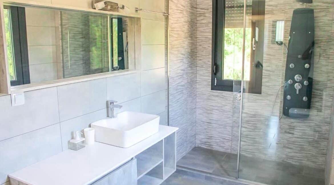 Real Estate Lefkada, Villa in Lefkada with panoramic sea view, New Built villa at Nydri Lefkada 8