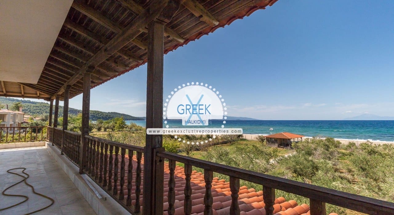 Seafront House in Halkidiki, Sithonia, Akti Salonikiou FOR SALE