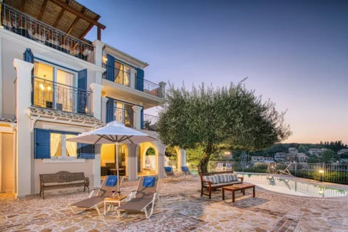 3 Seafront Villas in Corfu Kassiopi for sale 11
