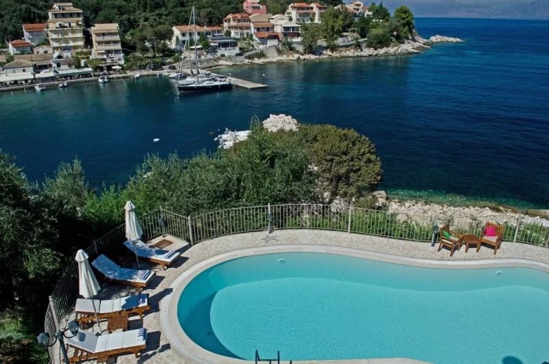 3 Seafront Villas in Corfu Kassiopi for sale