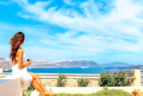 Beautiful Villa Santorini Akrotiri for sale, Santorini homes 22