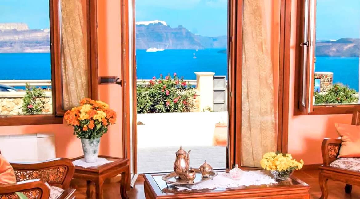 Beautiful Villa Santorini Akrotiri for sale, Santorini homes 30