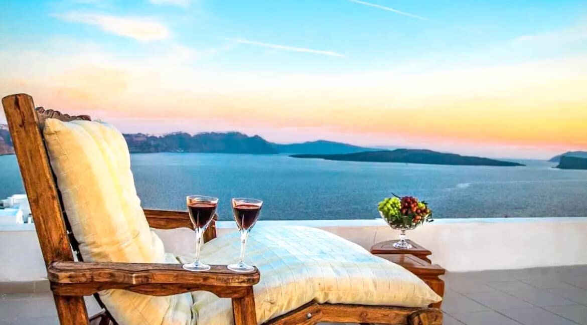 Beautiful Villa Santorini Akrotiri for sale, Santorini homes 8