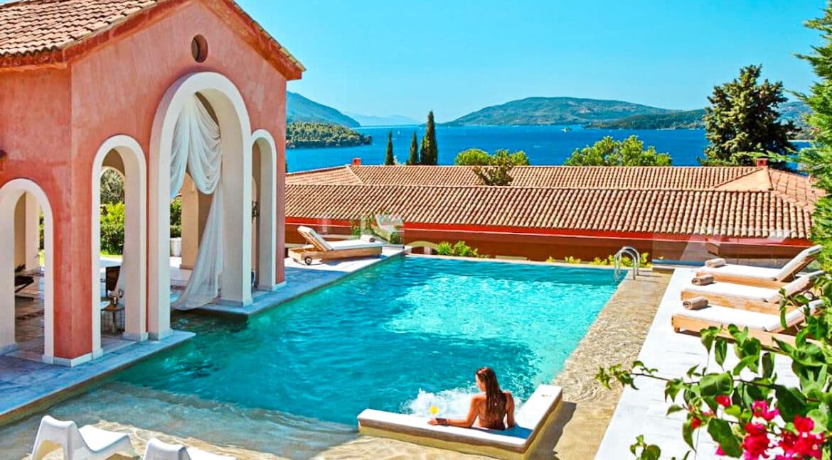 Estate at Lefkada, Perigiali beach. Luxury Villas in Greece for Sale 24