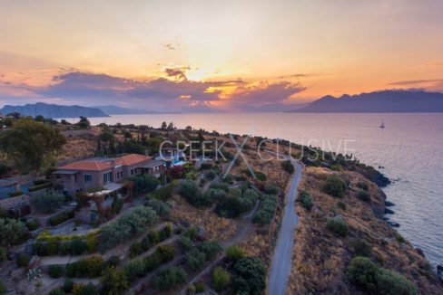 Luxury Seafront Villa in Aegina island, Seafront Villas Greece