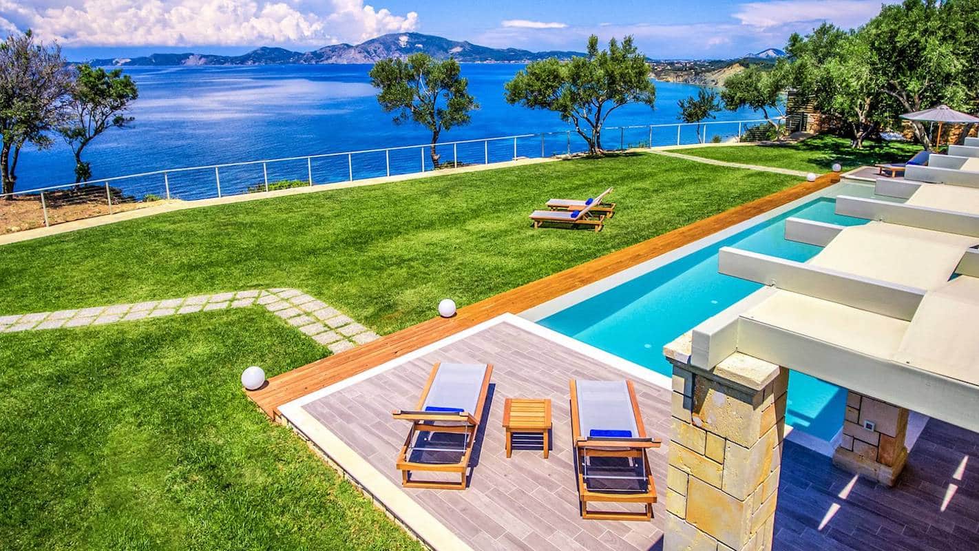 Luxury Seafront Villas Zante for sale