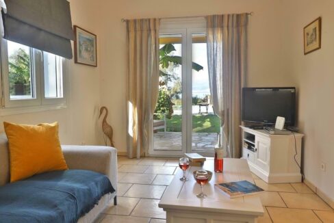 On the beach! Villa with direct sea access at Corfu, Kassiopi. Seafront Property Corfu Island Greece for Sale 4