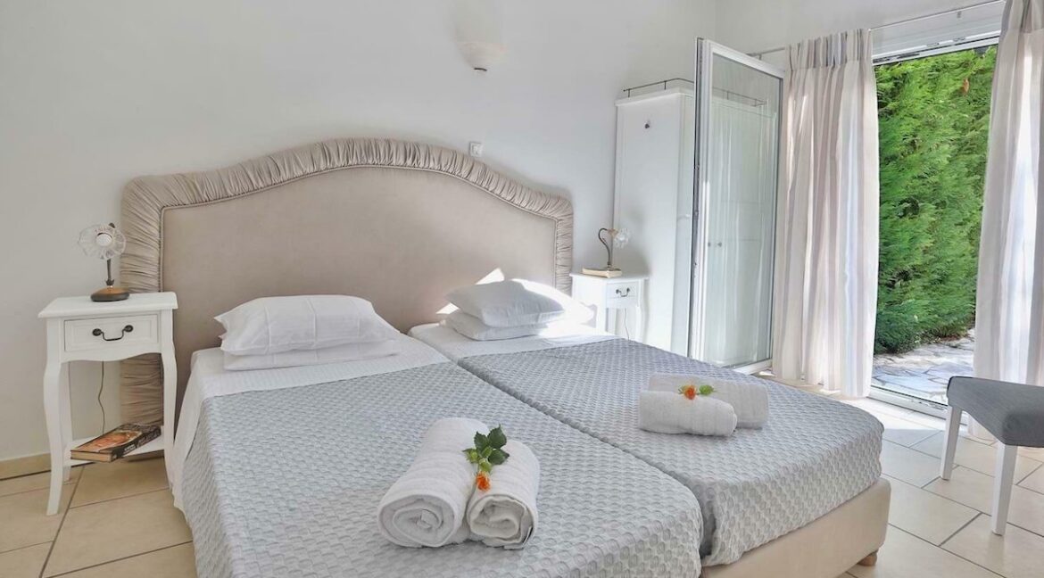 On the beach! Villa with direct sea access at Corfu, Kassiopi. Seafront Property Corfu Island Greece for Sale 7