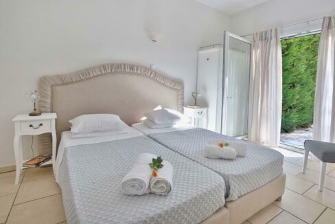 On the beach! Villa with direct sea access at Corfu, Kassiopi. Seafront Property Corfu Island Greece for Sale 7