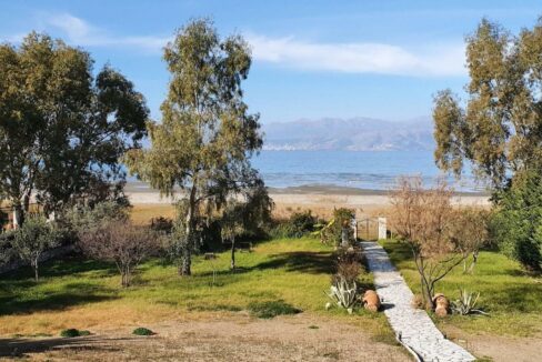 On the beach! Villa with direct sea access at Corfu, Kassiopi. Seafront Property Corfu Island Greece for Sale 9