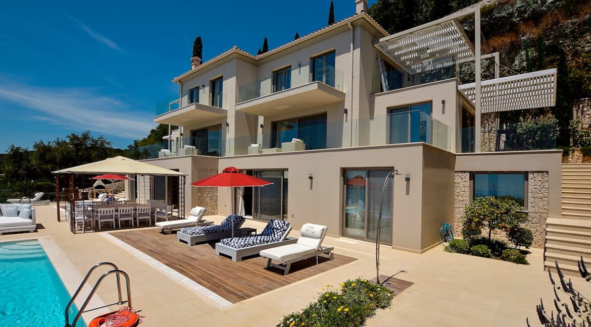 A Stunning Waterfront Villa At Corfu Nissaki Exclusive