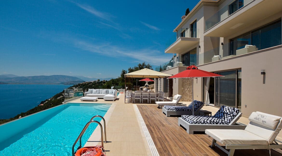 Sea View Villa in Corfu Greece for sale , Corfu Homes for sale, Corfu Properties, Corfu Greece Real Estate 5