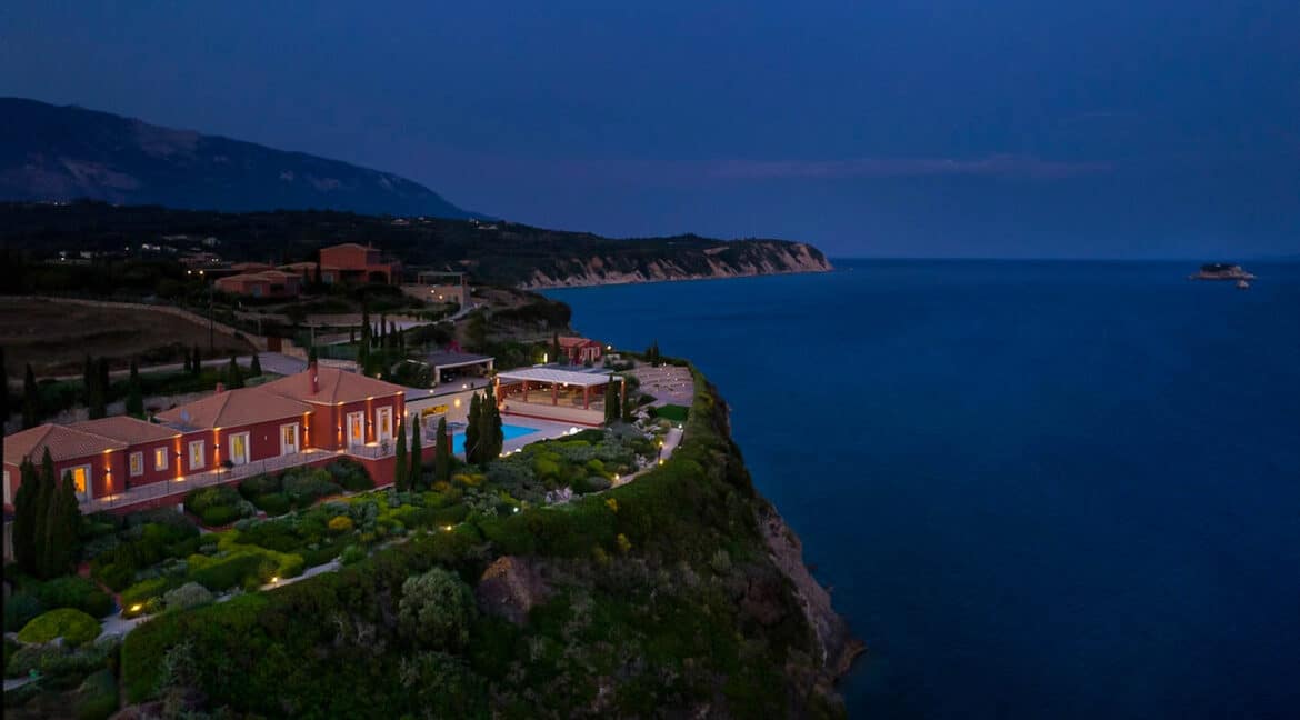 Seafront Mansion Kefalonia Greece for Sale, Luxury Villa Kefalonia Island 1