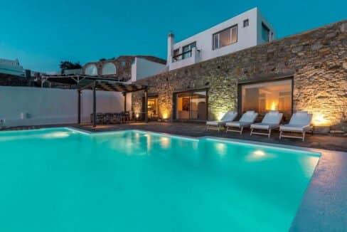 Seafront Villa Mykonos Greece for sale, Mykonos Estates for sale 30