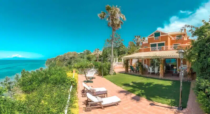 Seafront Villa in Zakynthos, Top villas for sale Greece, Zante Realty