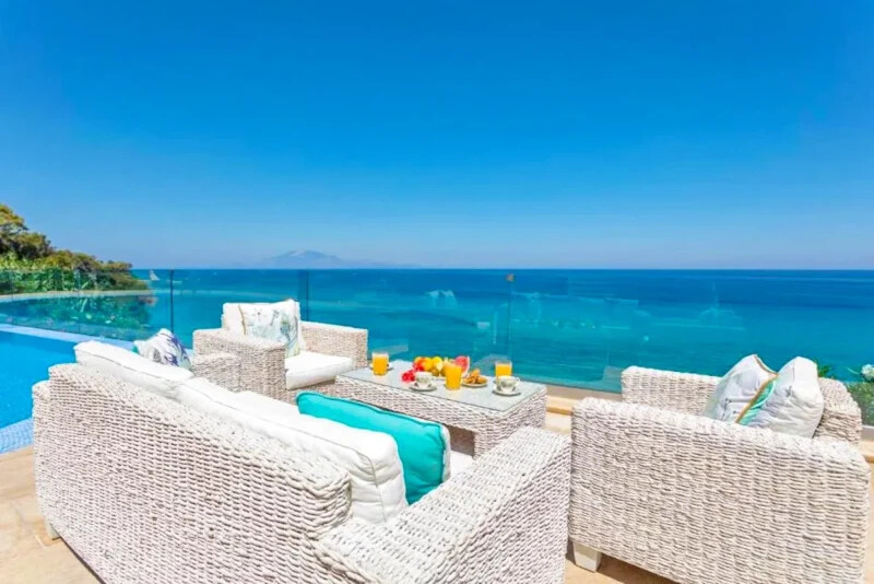 Seafront Villa in Zakynthos for sale
