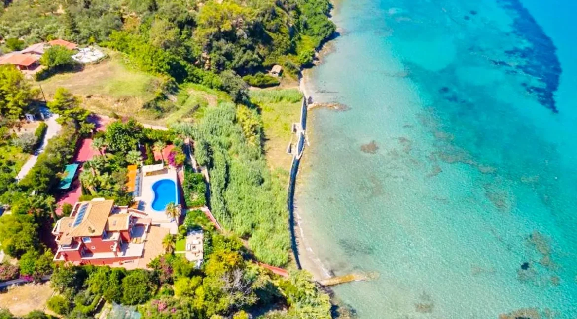 Seafront Villa in Zakynthos for sale