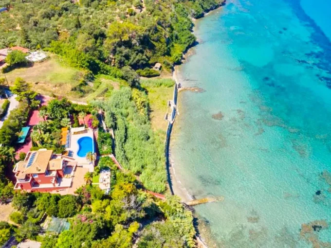 Seafront Villa in Zakynthos for sale