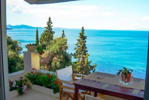 Villa For Sale Corfu Greece. Seafront Corfu Property for Sale. Corfu Homes. House with Sea View in Corfu Greece 3