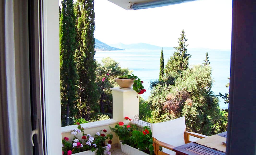 Villa For Sale Corfu Greece. Seafront Corfu Property for Sale. Corfu Homes. House with Sea View in Corfu Greece 4