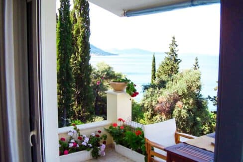 Villa For Sale Corfu Greece. Seafront Corfu Property for Sale. Corfu Homes. House with Sea View in Corfu Greece 4