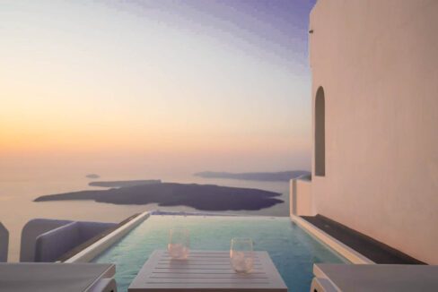 Villa For Sale in Santorini Island. Cave House Imerovigli Santorini 14