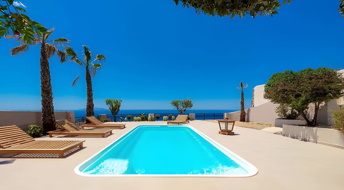 Villa Santorini at Imerovigli with sea view