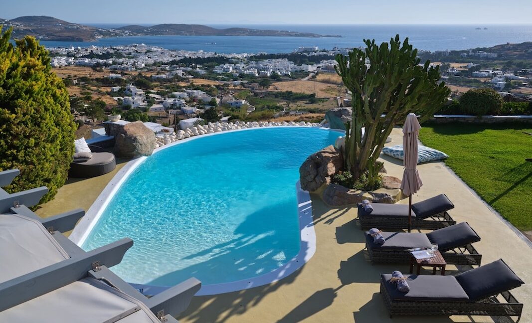 Villa in Paros with panoramic views. Luxury Estates in Paros Greece, Luxury Properties Paros Greece