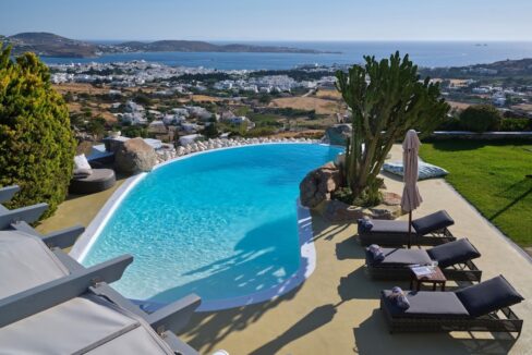 Villa in Paros with panoramic views. Luxury Estates in Paros Greece, Luxury Properties Paros Greece