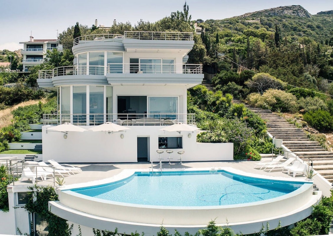 Super Villa in South Athens with Sea Views, Porto Rafti Villa