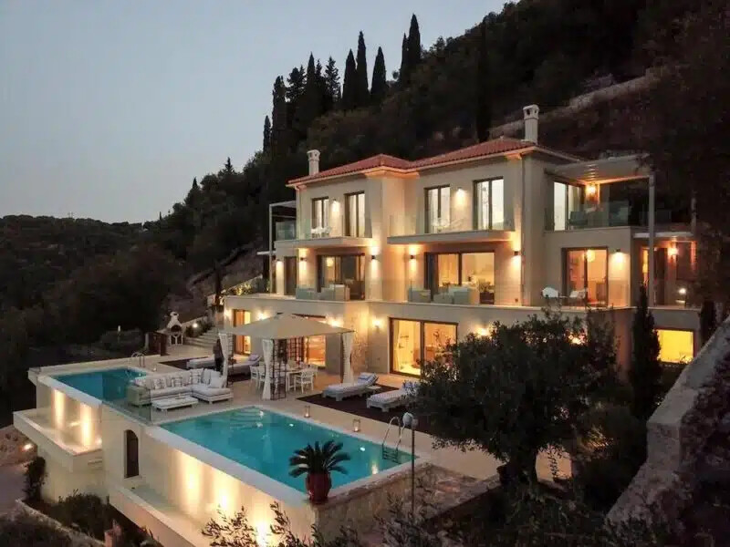 Waterfront Top Villa at Nissaki, Luxury Estate, Top villas, Property in Greece