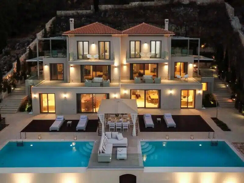 Waterfront Top Villa at Nissaki, Luxury Estate, Top villas, Property in Greece