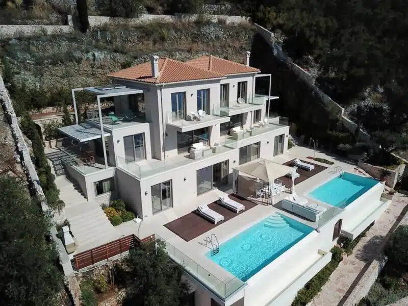 Waterfront Top Villa at Nissaki, Luxury Estate, Top villas, Property in Greece