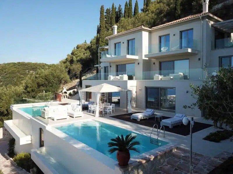 Waterfront Top Villa at Nissaki, Luxury Estate, Top villas, Property in Greece