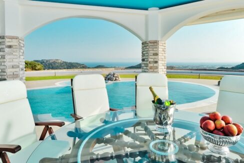 Amazing Top Hill Super Luxury Villa in Rhodes Greece 5