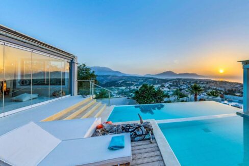 Excellent View Villa in South Crete, Top Hill Villa in Crete Greece 33