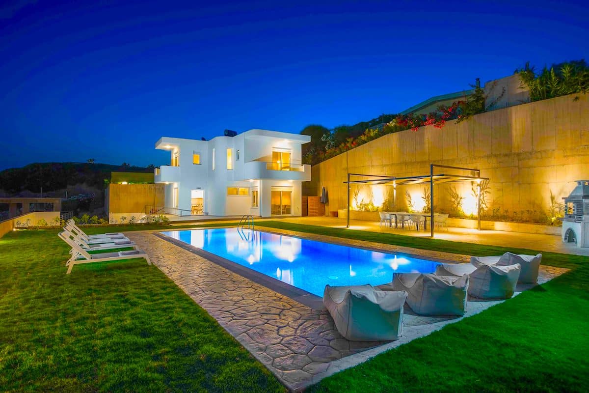 Sea View Villa in Rhodes Dodecanese, Real Estate Greek Islands