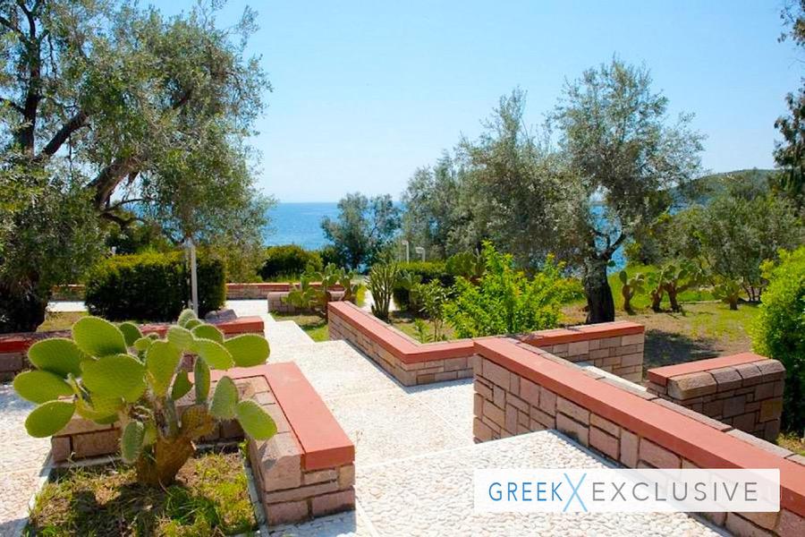 Seafront Land with Luxury Villa in Mytilini, Greek Island Property 2