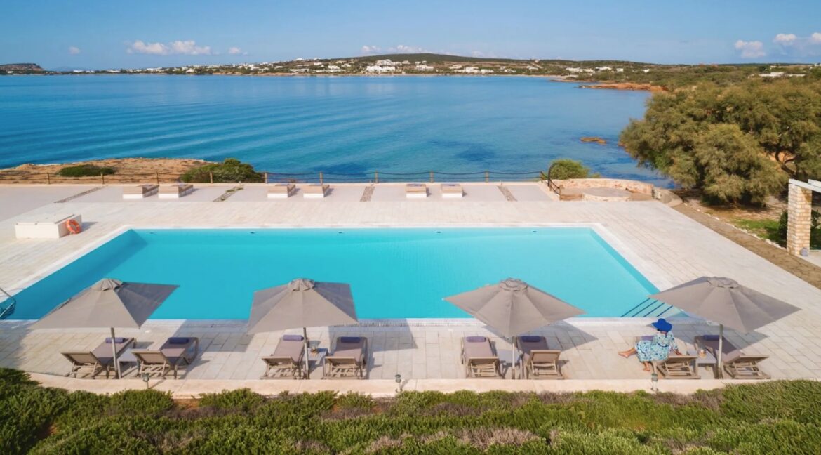Seafront Villas in Paros Santa Maria Beach, Complex of Villas for Sale Paros, Hotel for Sale Paros Greece, Investment Paros Island. 2