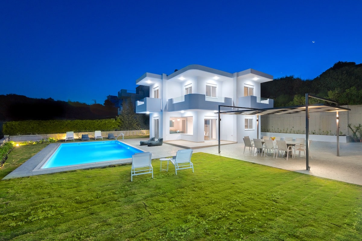 Beautiful Villa With Sea View In Rhodes Dodecanese For Sale Beautiful Villa With Sea View In Rhodes Dodecanese For Sale