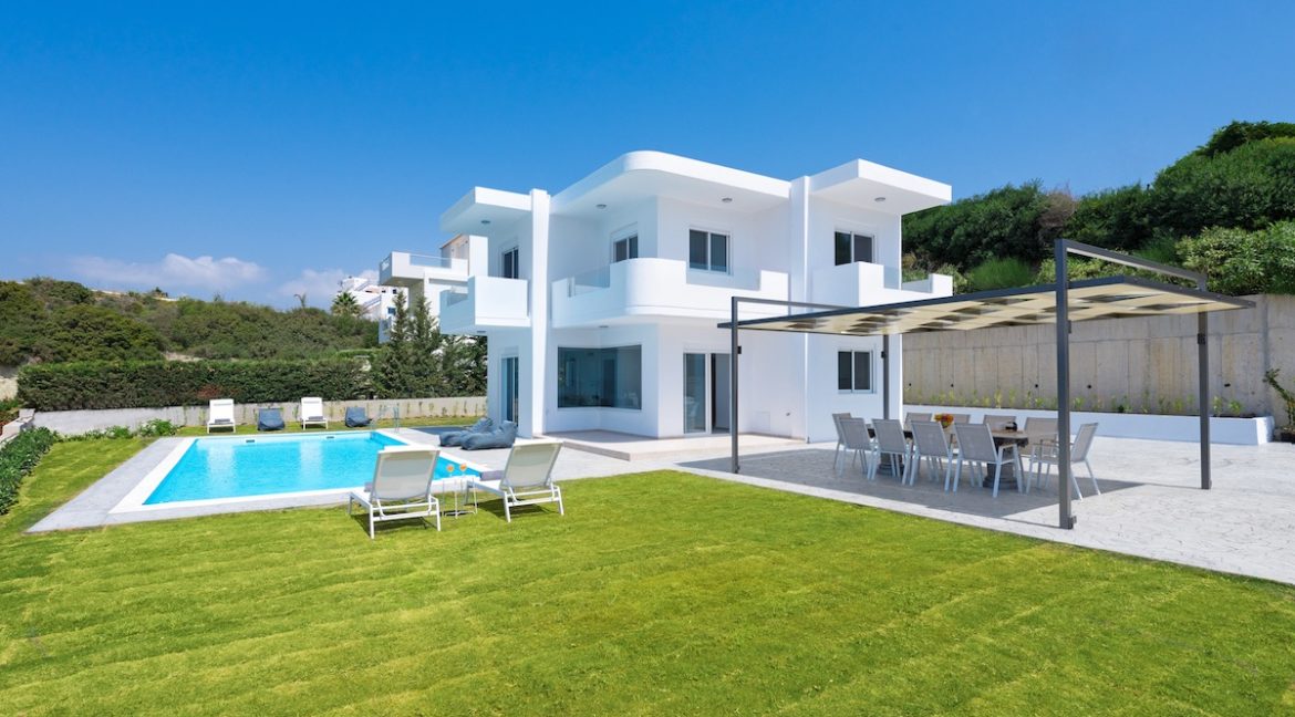 Villa With Sea View in Rhodes, Real Estate Greek Islands 9