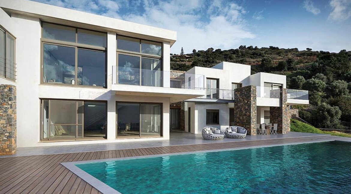 Villa in Elounda Crete, Luxury Villa with Sea View in Crete 15