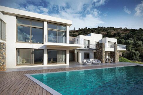 Villa in Elounda Crete, Luxury Villa with Sea View in Crete 15